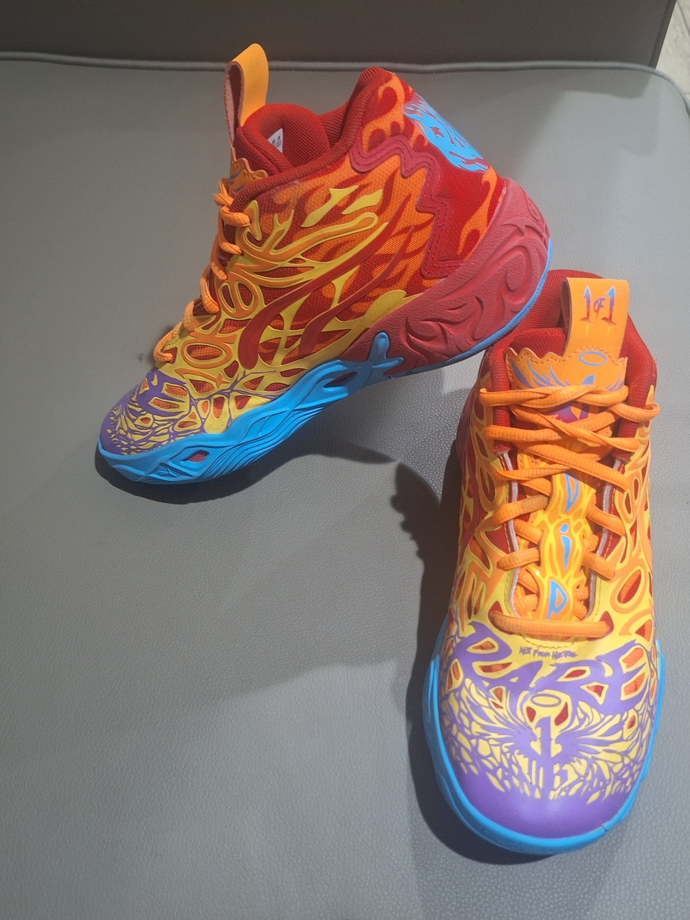 Puma MB.04 Phoenix basketball shoes feature LaMelo Ball Brand Size 5.5